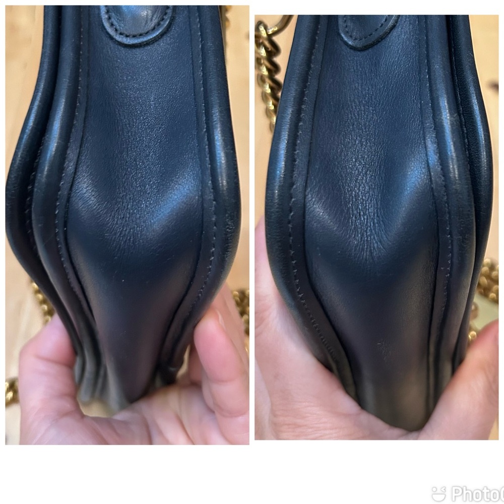 Like new Navy Vintage Coach Penny Pocket Clutch Purse 9755 - Picture 11 of 13